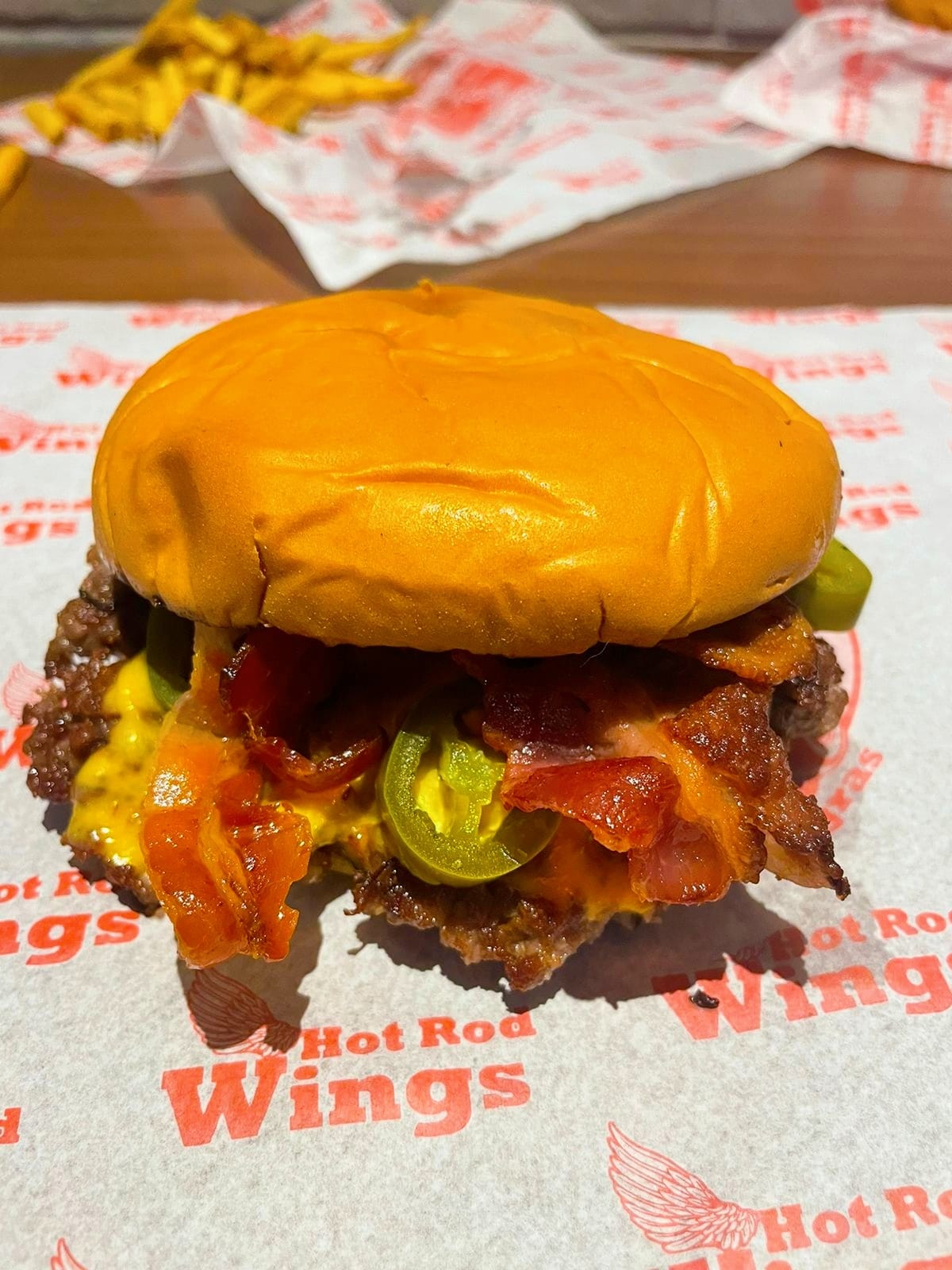 Burger jalapeño