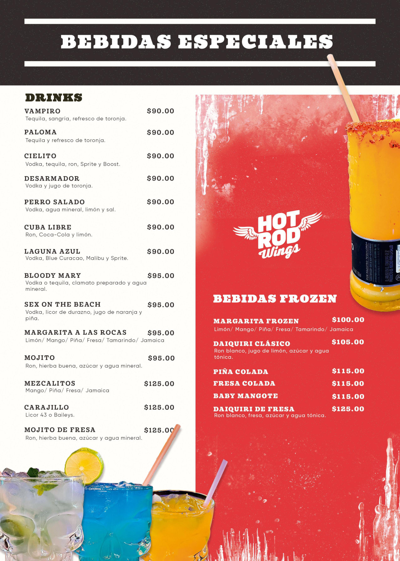 Menú de Bebidas Suterm 2